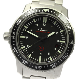 シン(SINN)のジン Sinn 603 EZM3 デイト 自動巻き メンズ 箱・保証書付き_808907(腕時計(アナログ))