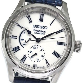 セイコー(SEIKO)のセイコー SEIKO 6R27-00S0/SARW053 プレザージュ 水月 有田焼 2020年限定エディション 自動巻き メンズ 美品 箱・保証書付き_808311(腕時計(アナログ))