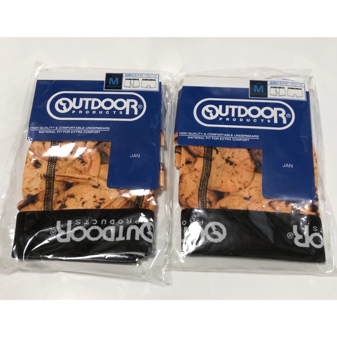 OUTDOOR PRODUCTS(アウトドアプロダクツ)のOUTDOOR （アウトドア ）ボクサーパンツ (前開き)　M　２枚セット メンズのアンダーウェア(ボクサーパンツ)の商品写真