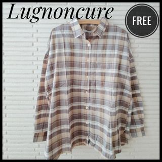 ルノンキュール(Lugnoncure)のルノンキュール　ワッシャーシャツ　オーガニックコットン　日除け　ベージュ　F(シャツ/ブラウス(長袖/七分))