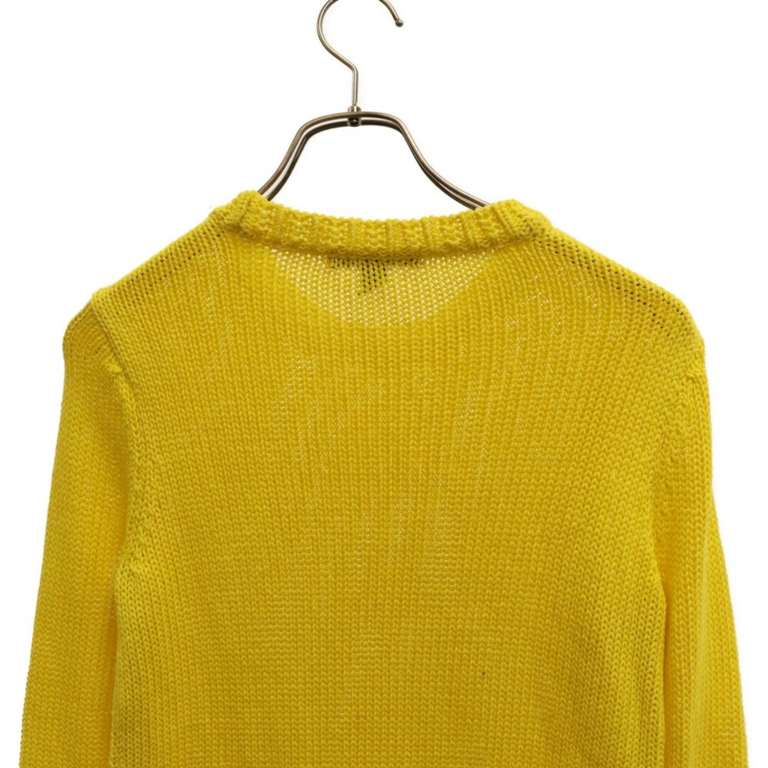 Ralph Lauren(ラルフローレン)のRALPH LAUREN ラルフローレン Sweater クルーネックアクリルニット レディース イエロー レディースのトップス(ニット/セーター)の商品写真