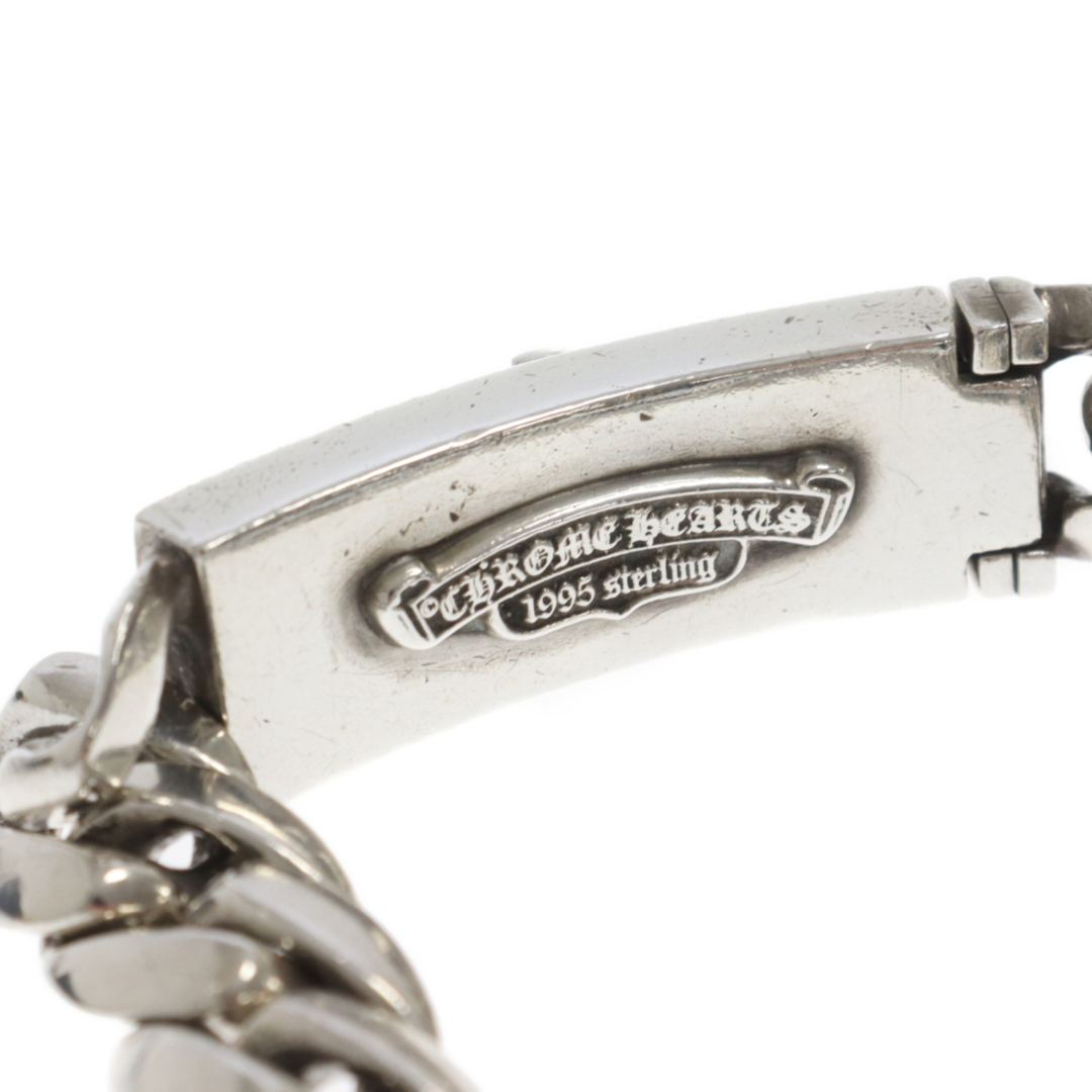 Chrome Hearts(クロムハーツ)のCHROME HEARTS クロムハーツ ID DAGGER ダガーIDクラシックリンク シルバーブレスレット 13LINK メンズのアクセサリー(ブレスレット)の商品写真