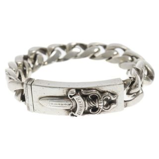 クロムハーツ(Chrome Hearts)のCHROME HEARTS クロムハーツ ID DAGGER ダガーIDクラシックリンク シルバーブレスレット 13LINK(ブレスレット)