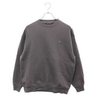 アクネストゥディオズ(Acne Studios)のAcne Studios アクネ ストゥディオズ FACE SWEAT フェイスパッチ クルーネック スウェット グレー FA-UX-SWEA000010 トレーナー(スウェット)