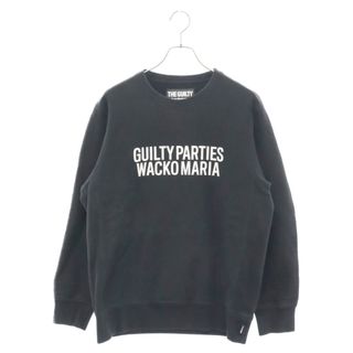 ワコマリア(WACKO MARIA)のWACKO MARIA ワコマリア HEAVY WEIGHT CREW NECK SWEAT SHIRT ヘビーウェイト クルーネック スウェット トレーナー ブラック(スウェット)