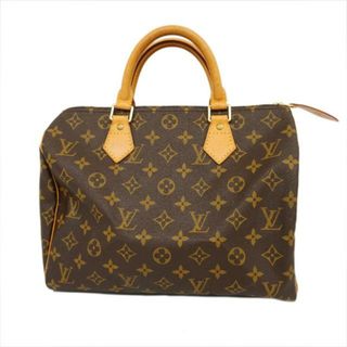 ルイヴィトン(LOUIS VUITTON)の【4gd3219】ルイヴィトン ハンドバッグ/モノグラム/スピーディ30/M41108/ブラウン【中古】レディース(ハンドバッグ)