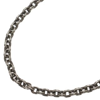 クロムハーツ(Chrome Hearts)のCHROME HEARTS クロムハーツ PAPER CHAIN 18 ペーパーチェーンネックレス ネックレスチェーン シルバー(ネックレス)