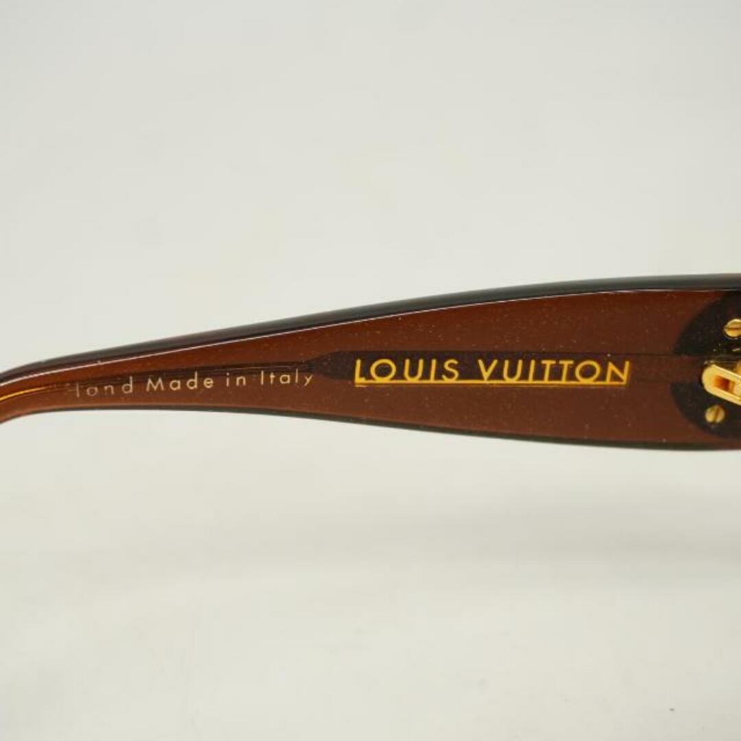 LOUIS VUITTON(ルイヴィトン)の★SALE 【4gd3222】ルイヴィトン サングラス/ウルスラ ストラス/Z0135E/ミエルフォンセ/プラスチック/ゴールド金具【中古】レディース レディースのファッション小物(サングラス/メガネ)の商品写真