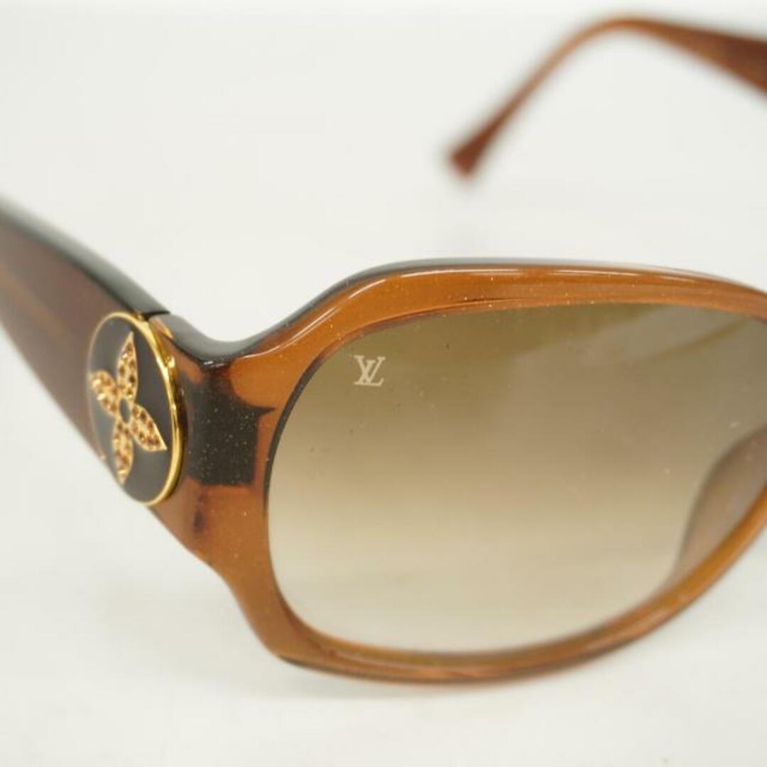 LOUIS VUITTON(ルイヴィトン)の★SALE 【4gd3222】ルイヴィトン サングラス/ウルスラ ストラス/Z0135E/ミエルフォンセ/プラスチック/ゴールド金具【中古】レディース レディースのファッション小物(サングラス/メガネ)の商品写真