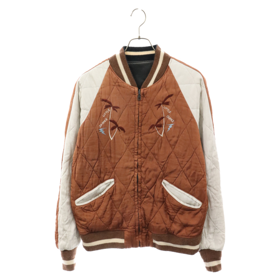 VISVIM(ヴィスヴィム)のVISVIM ヴィスヴィム 15SS DOUGLAS JKT ダグラスジャケット スーベニア スカジャン リバーシブルブルゾン ブラウン/グレー 0115105013020 メンズのジャケット/アウター(ブルゾン)の商品写真