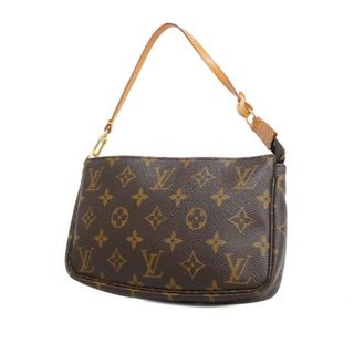 ルイヴィトン(LOUIS VUITTON)の【4gd3228】ルイヴィトン ポーチ/モノグラム/ポシェットアクセソワール/M51980/ブラウン【中古】レディース(ポーチ)