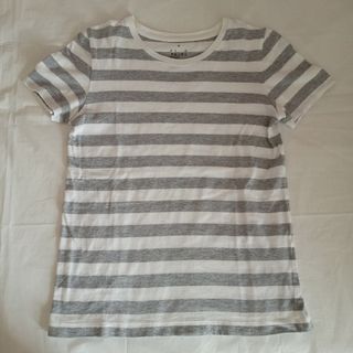 ムジルシリョウヒン(MUJI (無印良品))の無印良品 Tシャツ Sサイズ ボーダー(Tシャツ(半袖/袖なし))