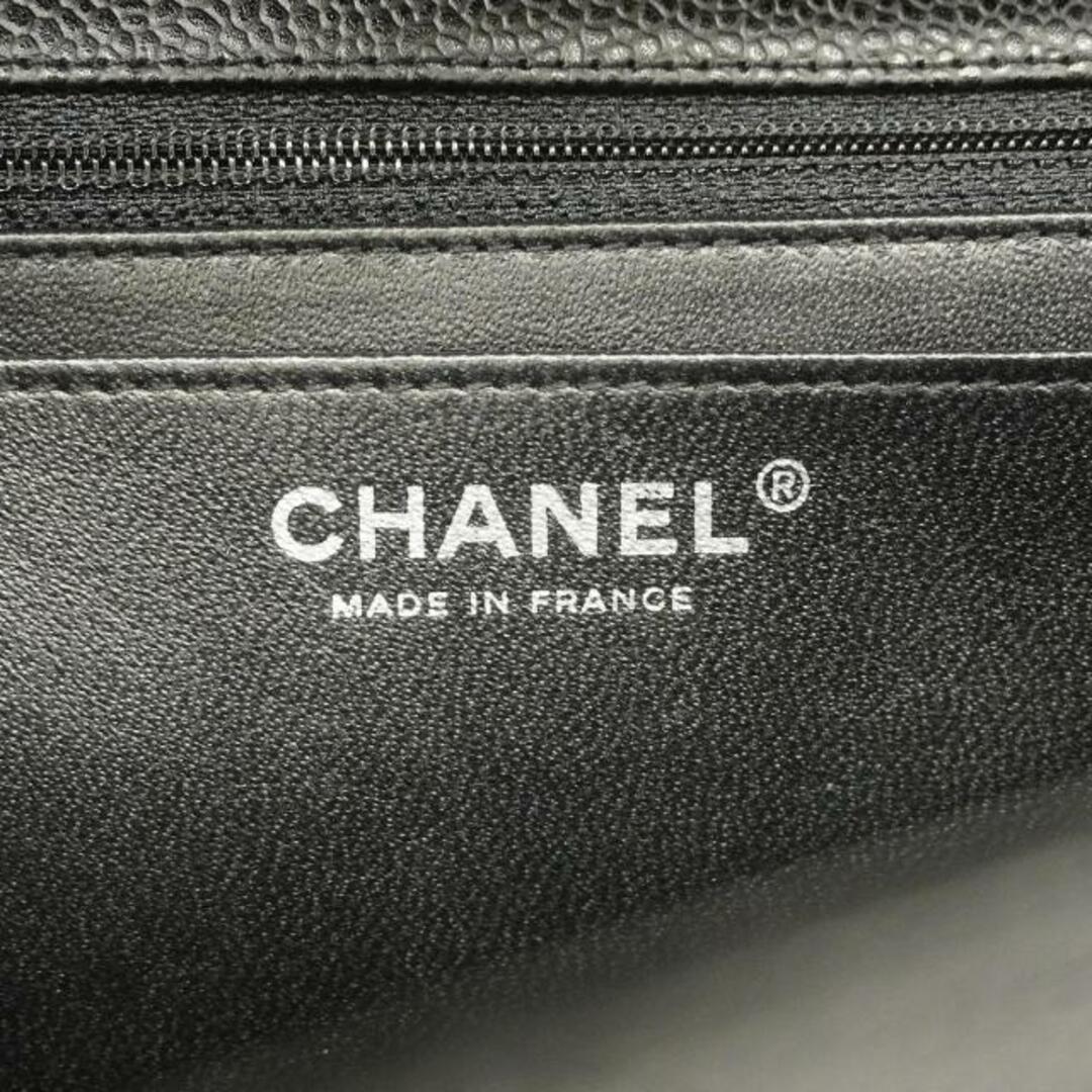 CHANEL(シャネル)の★SALE 【4gd3269】シャネル ショルダーバッグ/マトラッセ/Wチェーン/キャビアスキン/ブラック/シルバー金具 【中古】 レディース レディースのバッグ(ショルダーバッグ)の商品写真