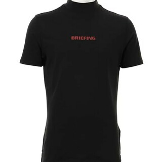 BRIEFING - ブリーフィングハイネック半袖ブラックサイズL