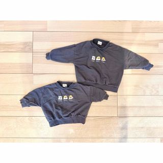 【バースデイ】モルカートレーナー2着セット/80･95センチ(Tシャツ/カットソー)