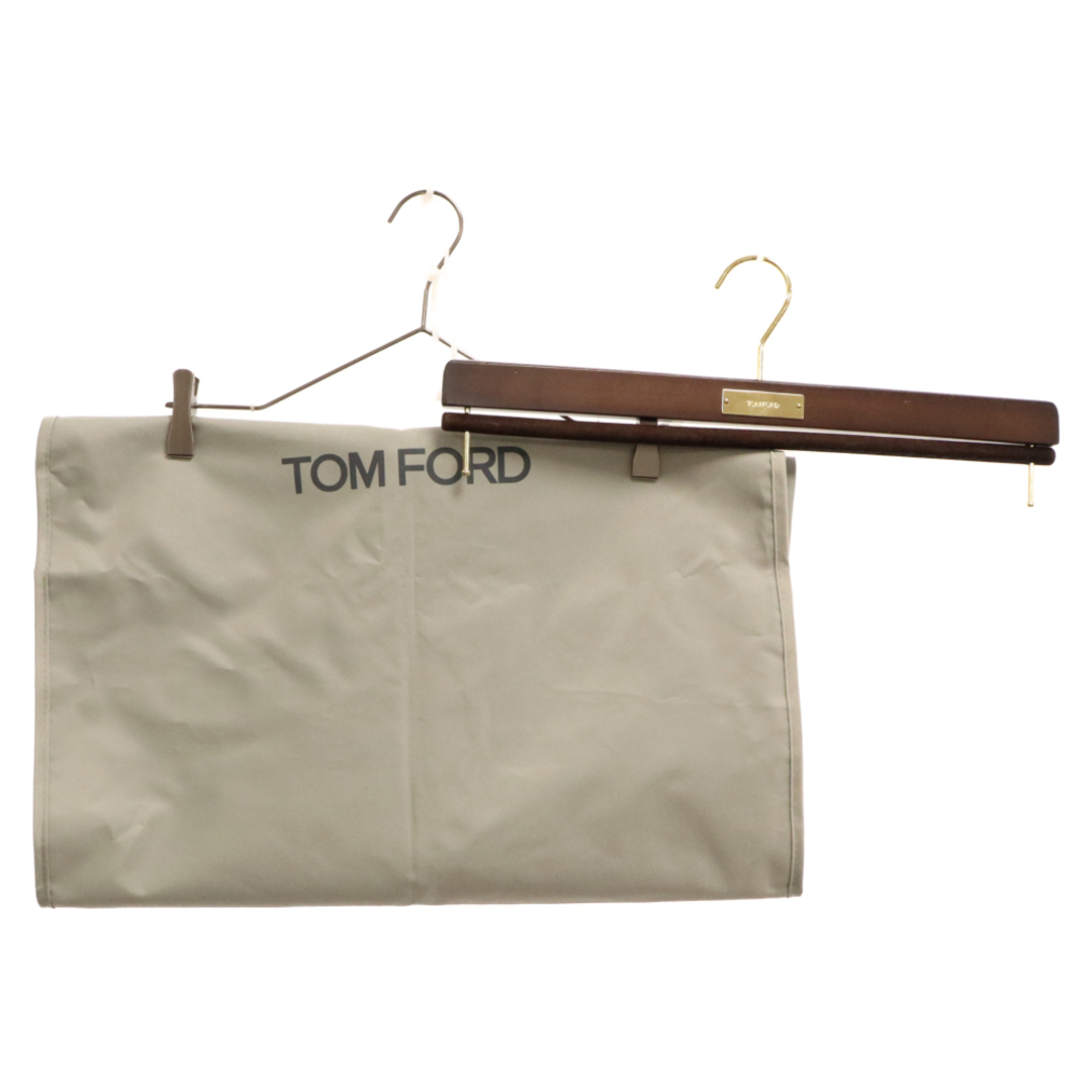 TOM FORD(トムフォード)のTOM FORD トムフォード ウール トラウザーズ スラックスパンツ グレー 322R75 21YA4C メンズのパンツ(その他)の商品写真