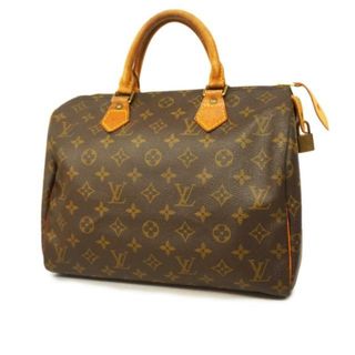 ルイヴィトン(LOUIS VUITTON)の【4gd3321】ルイヴィトン ハンドバッグ/モノグラム/スピーディ30/M411108/ブラウン【中古】レディース(ハンドバッグ)