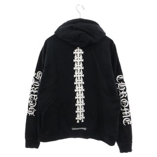 クロムハーツ(Chrome Hearts)のCHROME HEARTS クロムハーツ SWTSHRT PLVR Back Cemetery Cross Parker バック セメタリークロス パーカー フーディー ブラック(パーカー)