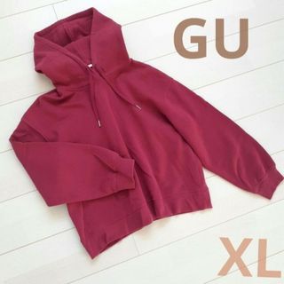 GU - 【XL】ジーユー レディース GU裏起毛パーカー