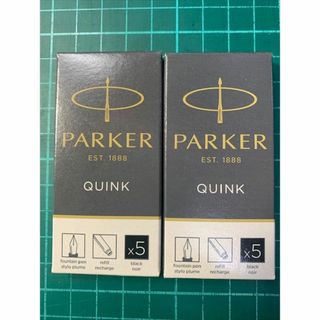 パーカー(Parker)の新品未使用　パーカー インクカートリッジ ブラック2箱(ペン/マーカー)