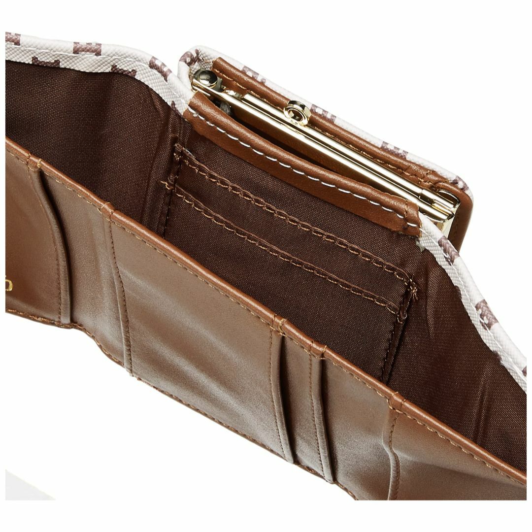 【色: ポチャッコベージュ】[アルディ] 財布 三つ折り がまぐち モノグラム  レディースのバッグ(その他)の商品写真