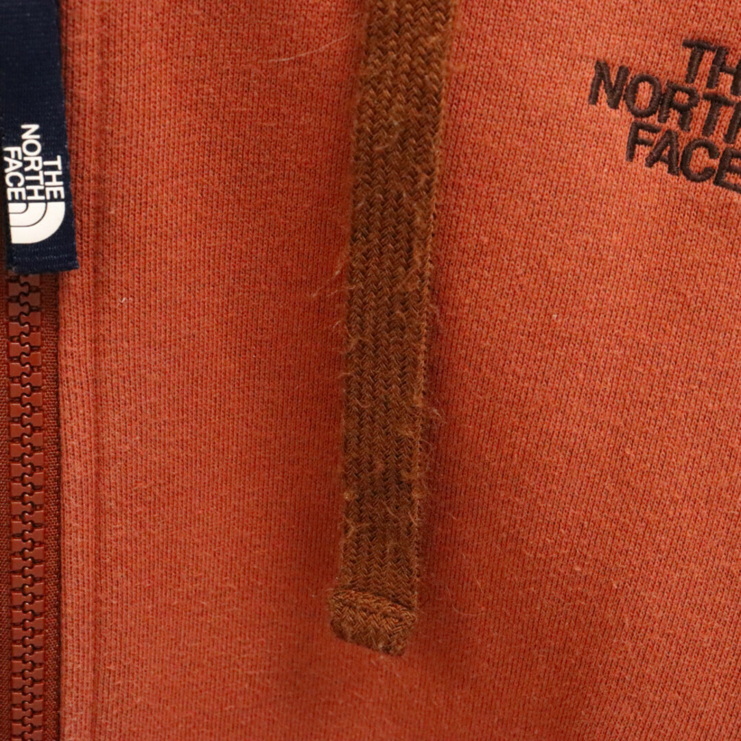 THE NORTH FACE(ザノースフェイス)のTHE NORTH FACE ザノースフェイス フードロゴデザイン フルジップアップ スウェットパーカー フーディ オレンジ NTW11755 レディース メンズのトップス(パーカー)の商品写真
