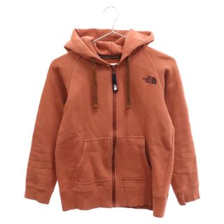 ザノースフェイス(THE NORTH FACE)のTHE NORTH FACE ザノースフェイス フードロゴデザイン フルジップアップ スウェットパーカー フーディ オレンジ NTW11755 レディース(パーカー)