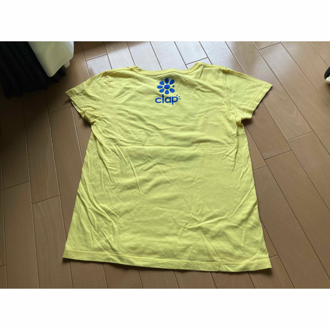 Zumba(ズンバ)の美品clap クラップ　Tシャツ　フィットネスウェア　トレーニングウェア　ジム　 スポーツ/アウトドアのトレーニング/エクササイズ(トレーニング用品)の商品写真