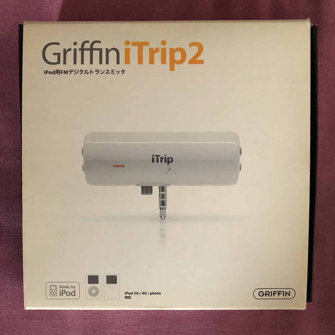 GRIFFIN(グリフィン)のGriffin iTrip2 iPod用FMデジタルトランスミッタ スマホ/家電/カメラのオーディオ機器(ポータブルプレーヤー)の商品写真