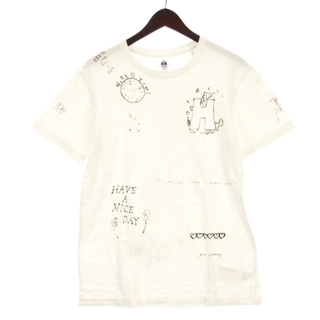ハリウッドランチマーケット(HOLLYWOOD RANCH MARKET)のハリウッドランチマーケット Tシャツ カットソー 半袖 プリント ホワイト 2(Tシャツ/カットソー(半袖/袖なし))