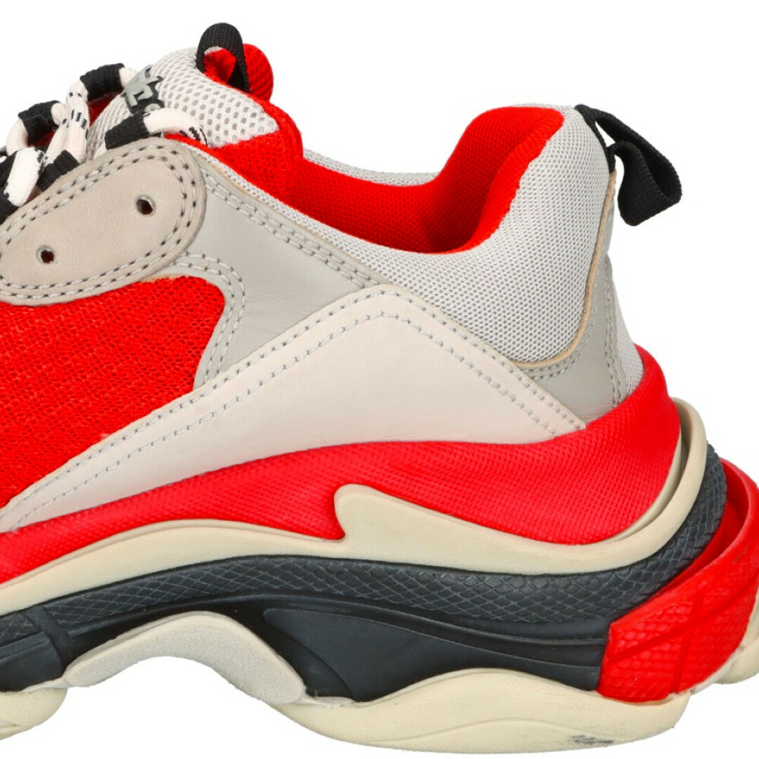 Balenciaga(バレンシアガ)のBALENCIAGA バレンシアガ TRIPLE S SNEAKER トリプルS ローカットスニーカー ダッドスニーカー グレー/レッド 40 536737 メンズの靴/シューズ(スニーカー)の商品写真