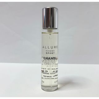 シャネル(CHANEL)の【シャネル 】アリュール オム スポーツEDT トラベルスプレイ レフィル 1本(香水(男性用))