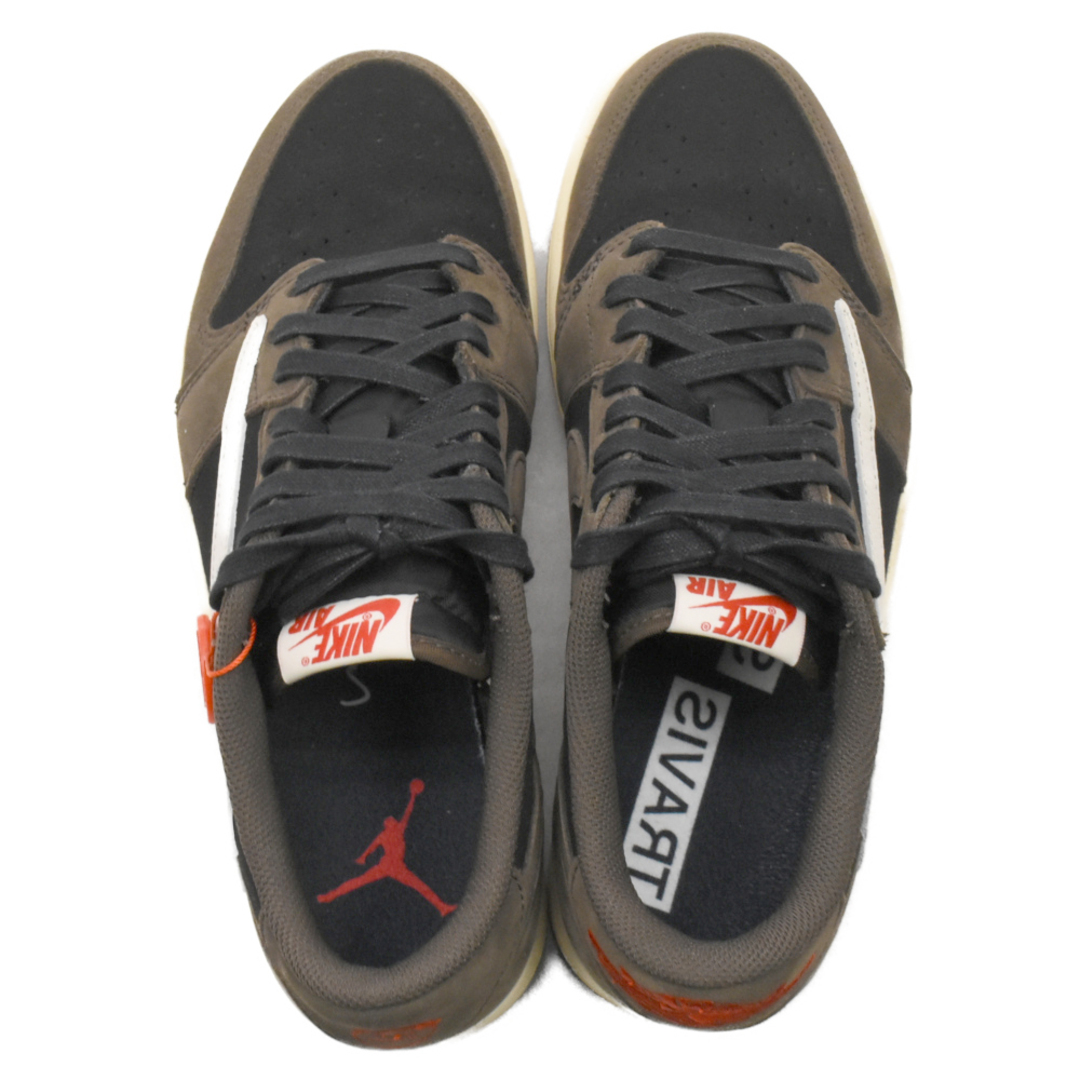 NIKE(ナイキ)のNIKE ナイキ ×TRAVIS SCOTT AIR JORDAN 1 LOW OG SP-T トラビス・スコット エアジョーダン1 ローカットスニーカー CQ4277-001 ブラウン US9/27cm メンズの靴/シューズ(スニーカー)の商品写真