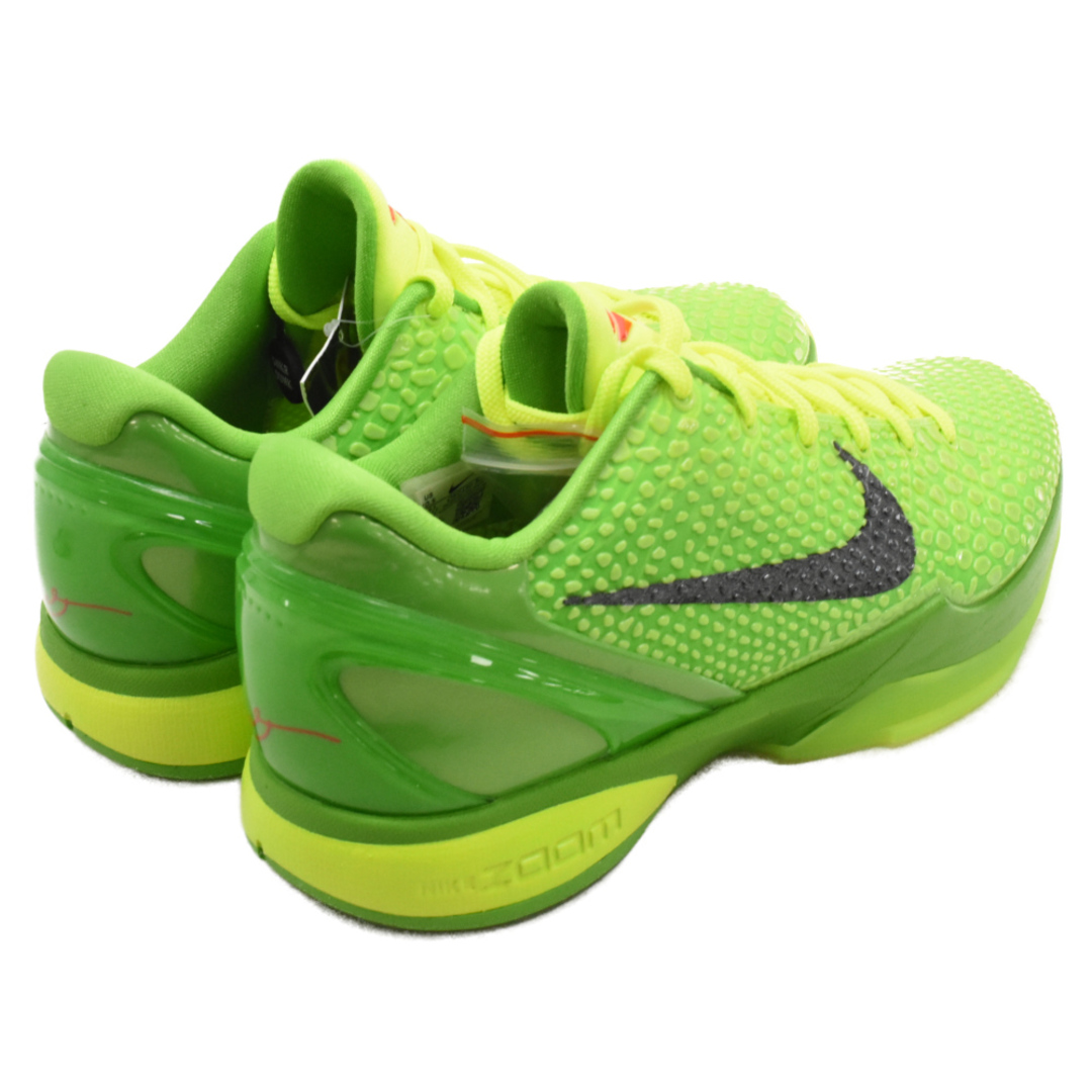 NIKE(ナイキ)のNIKE ナイキ Kobe 6 Protro Grinch CW2190-300 コービープロト グリンチ ローカットスニーカー グリーン US10.5/28.5cm メンズの靴/シューズ(スニーカー)の商品写真