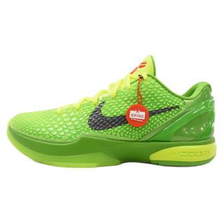 ナイキ(NIKE)のNIKE ナイキ Kobe 6 Protro Grinch CW2190-300 コービープロト グリンチ ローカットスニーカー グリーン US10.5/28.5cm(スニーカー)