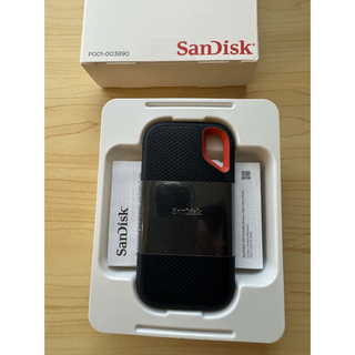 サンディスク(SanDisk)のSanDisk SSD 外付け 2TB USB3.2Gen2 読出最大1050M(PC周辺機器)