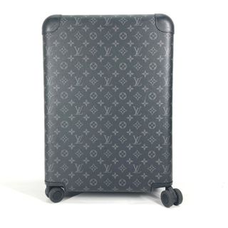 ルイヴィトン(LOUIS VUITTON)のルイヴィトン LOUIS VUITTON ホライゾン55 M23002 モノグラムエクリプス スーツケース カバン 4輪トロリー キャリーバッグ モノグラムエクリプスキャンバス ブラック(スーツケース/キャリーバッグ)