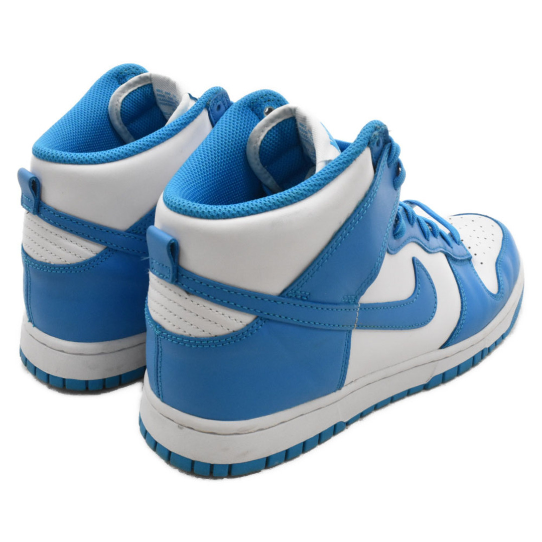 NIKE(ナイキ)のNIKE ナイキ DUNK HI RETRO CHAMPIONSHIP BLUE ダンクハイレトロチャンピンシップブルースニーカー ライトブルー/ホワイト US9.5/27.5cm DD1399-400 メンズの靴/シューズ(スニーカー)の商品写真