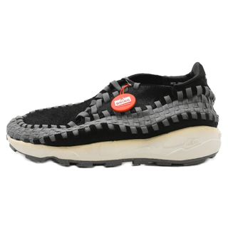 ナイキ(NIKE)のNIKE ナイキ WMNS AIR FOOTSCAPE WOVEN BLACK/SMOKE GREY FB1959-001 ウィメンズ エアフットスケープ ウーブン ローカットスニーカー US8.5/25.5cm(スニーカー)