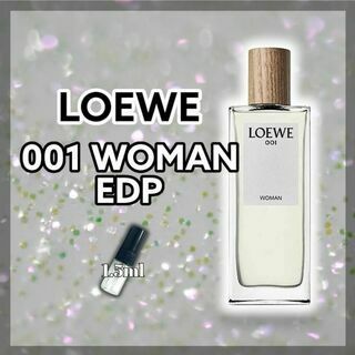 ロエベ(LOEWE)の芸能人愛用　ロエベ　001　WOMAN　1.5ml　香水(ユニセックス)