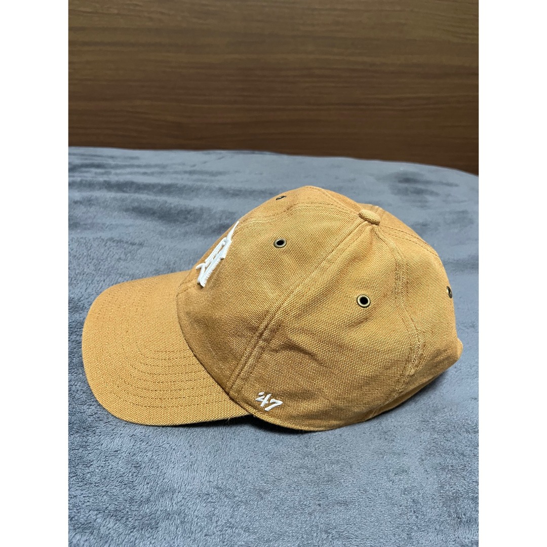 carhartt(カーハート)のCarhartt × 47BRAND デトロイト キャップ  茶色 メンズの帽子(キャップ)の商品写真