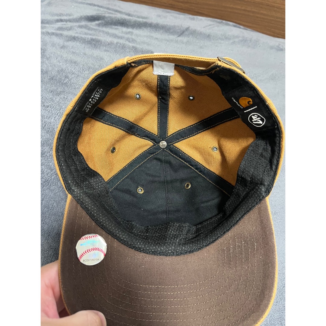 carhartt(カーハート)のCarhartt × 47BRAND デトロイト キャップ  茶色 メンズの帽子(キャップ)の商品写真