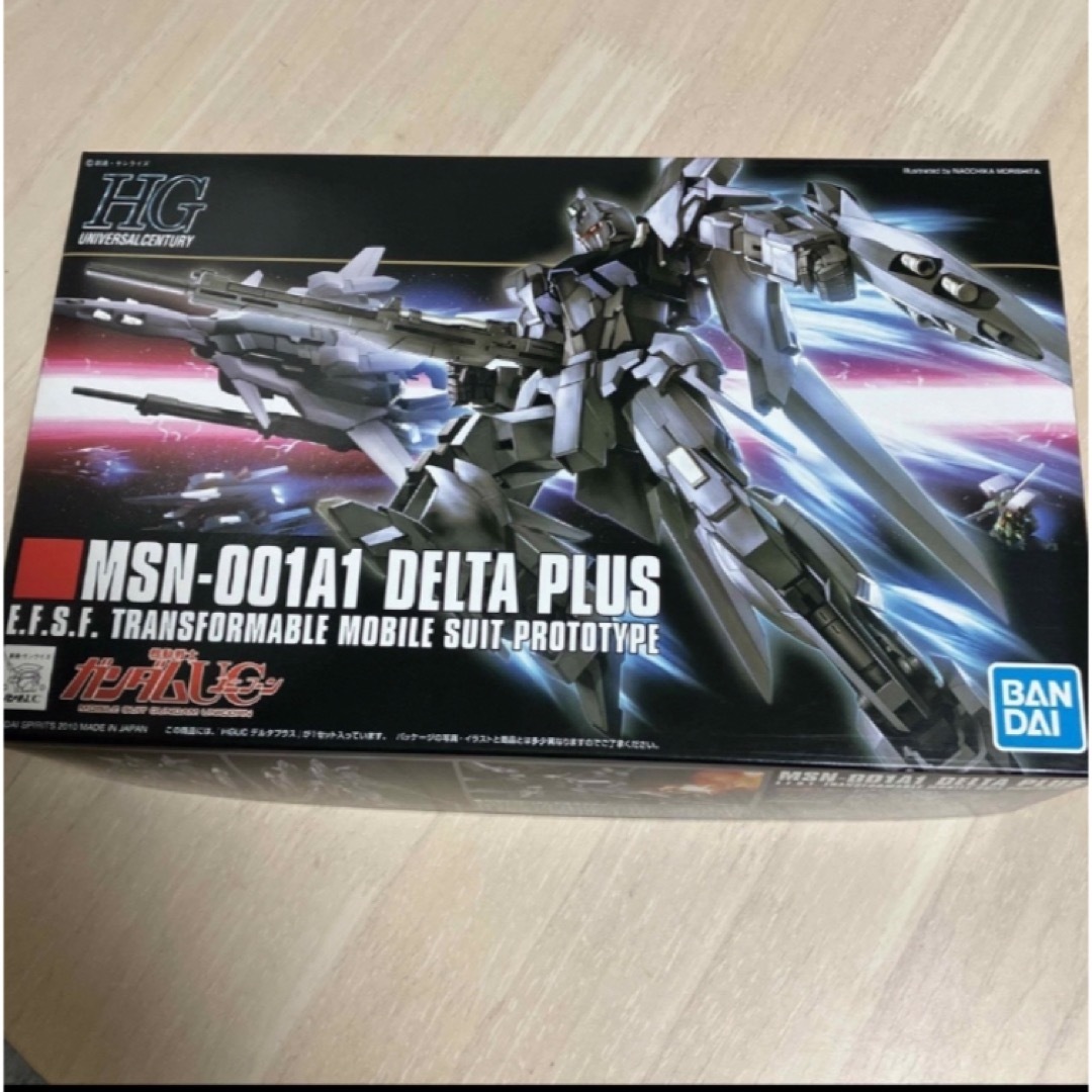 BANDAI(バンダイ)のガンプラ　デルタプラス エンタメ/ホビーのおもちゃ/ぬいぐるみ(模型/プラモデル)の商品写真