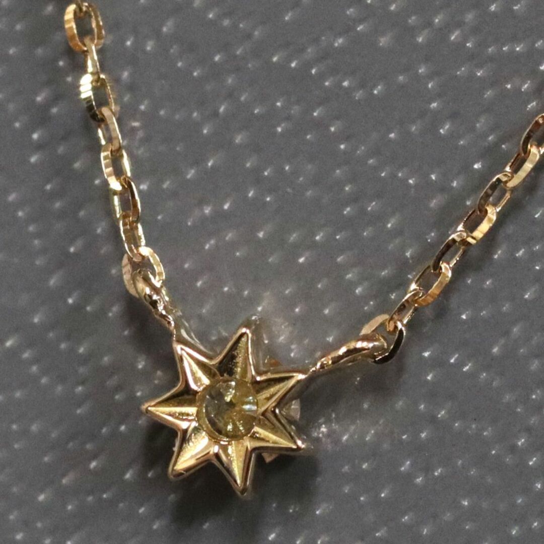 STAR JEWELRY(スタージュエリー)のスタージュエリー K18ダイヤモンドネックレス D0.05 0.9g レディースのアクセサリー(ネックレス)の商品写真