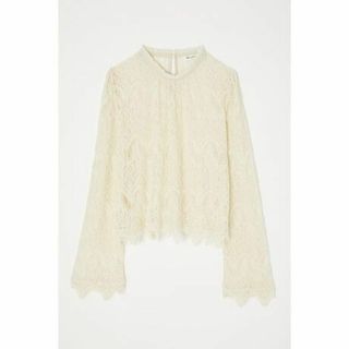 マウジー(moussy)のMOUSSY♡SCALLOPED LACE トップス(カットソー(長袖/七分))