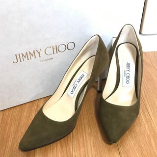 ジミーチュウ(JIMMY CHOO)の【美品】JIMMY CHOO ジミーチュウ ROMY 85 パンプス(ハイヒール/パンプス)