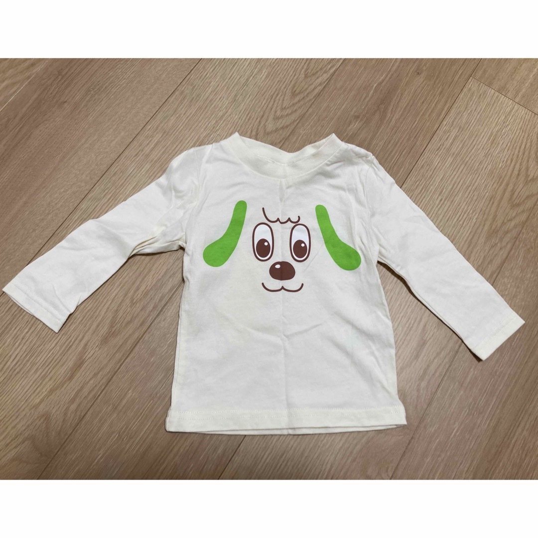 しまむら(シマムラ)の値下げしました！いないいないばあ！　わんわん　Tシャツ　長袖　美品 キッズ/ベビー/マタニティのベビー服(~85cm)(Ｔシャツ)の商品写真