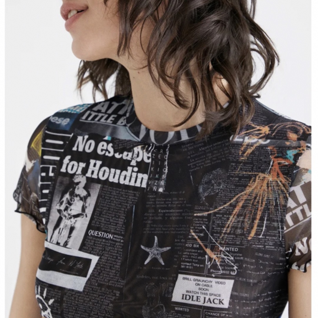 DESIGUAL(デシグアル)の新品✨未使用‼️ デシグアル　お洒落　半袖Tシャツ　SS　大特価‼️ レディースのトップス(Tシャツ(半袖/袖なし))の商品写真