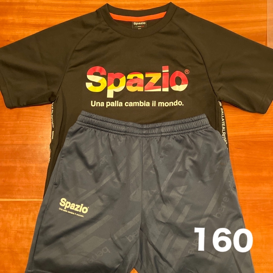 Spazio(スパッツィオ)のサッカー練習着セット160 Spazio スポーツ/アウトドアのサッカー/フットサル(ウェア)の商品写真