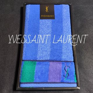 イヴサンローラン(Yves Saint Laurent)のYVESSAINT LAURENT　イヴ・サンローラン　　スポーツタオルスカーフ(タオル/バス用品)